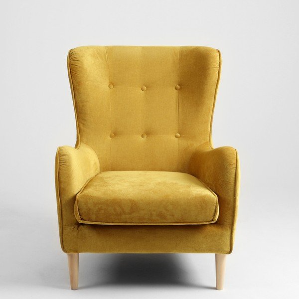 Žlté kreslo Custom Form Cozyboy-image-1