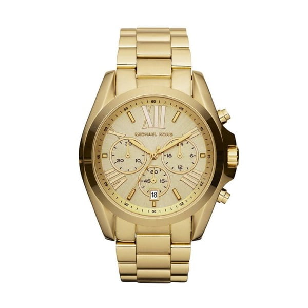 Dámske hodinky v zlatej farbe Michael Kors Bradshaw