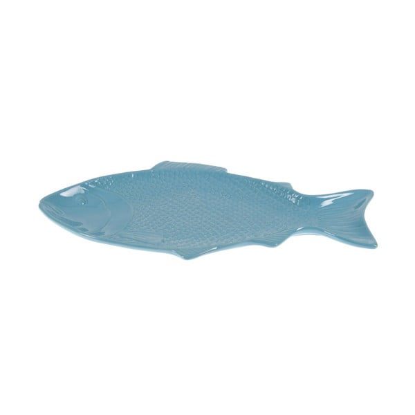 Keramický tanier InArt Fish, 45x23 cm