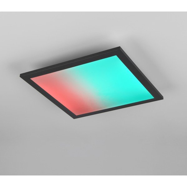 Čierne LED stropné svietidlo 29.5x29.5 cm Beta – Reality-image-1
