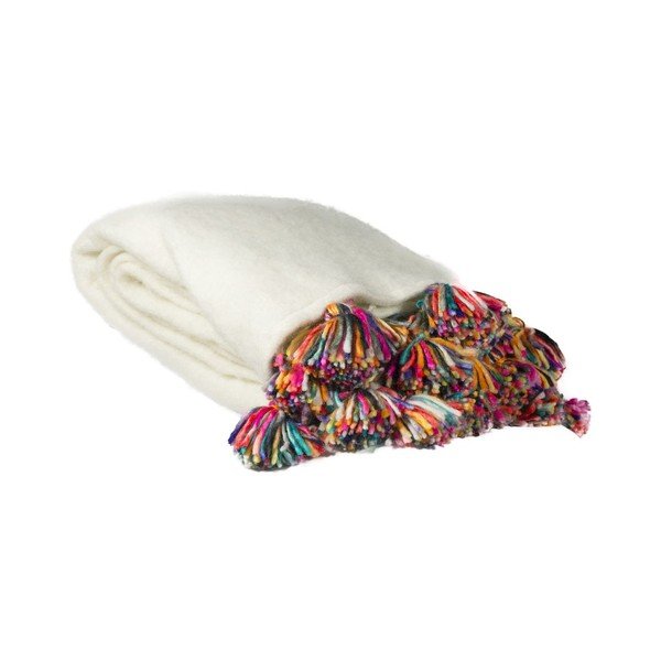 Prikrývka Pom Pom, 127x152 cm