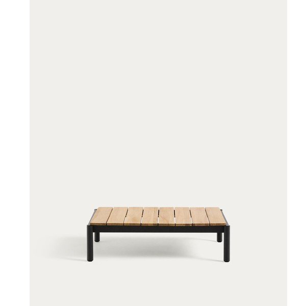 Záhradný konferenčný stolík z teakového dreva 89x91 cm Sorells – Kave Home-image-3
