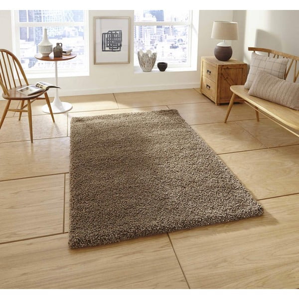 Svetlohnedý koberec Think Rugs Loft, 120 × 170 cm