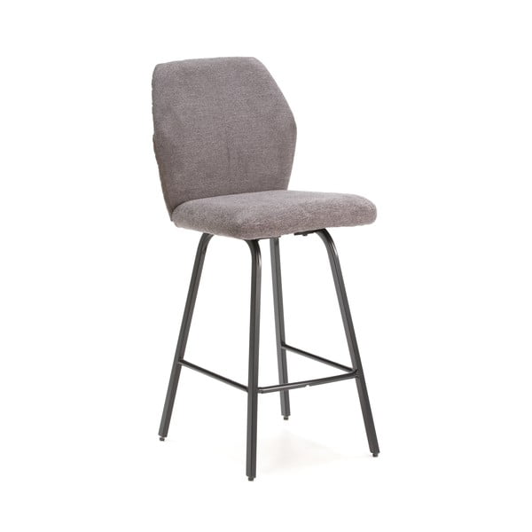 Tmavosivé barové stoličky v súprave 4 ks 65 cm Bei - Marckeric