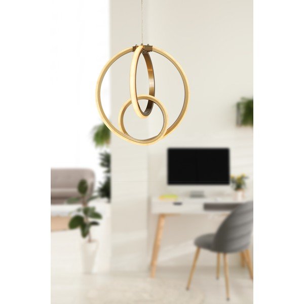 Kovové LED závesné svietidlo v bronzovej farbe ø 28,5 cm Neo – Squid Lighting-image-1