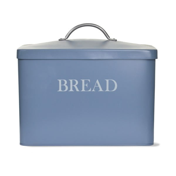 Modrý chlebník Garden Trading Bread Bin In Chalk