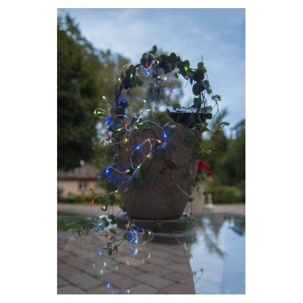 Vonkajšia solárna LED reťaz s farebnými diódami Star Trading DewDrop, dĺžka 5 m-image-2