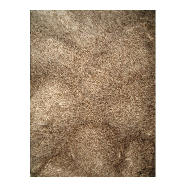 Béžový koberec s dlhým vlasom Linie Design Emma, 170 x 240 cm