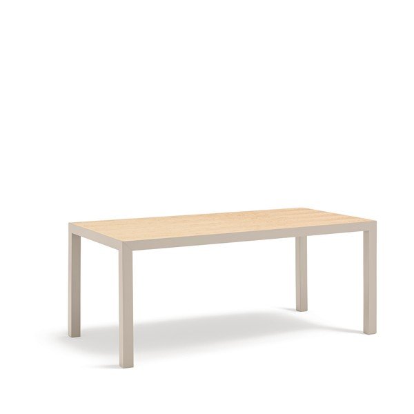 Jedálenský stôl s doskou z dubového dreva 75x180 cm Alma – Teulat-image-2