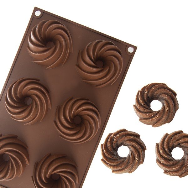 Silikónová forma na pečenie mini bábovky 17x28 cm – Orion-image-2