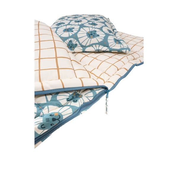 Detský spací vak Denim Lions - Malomi Kids-image-2