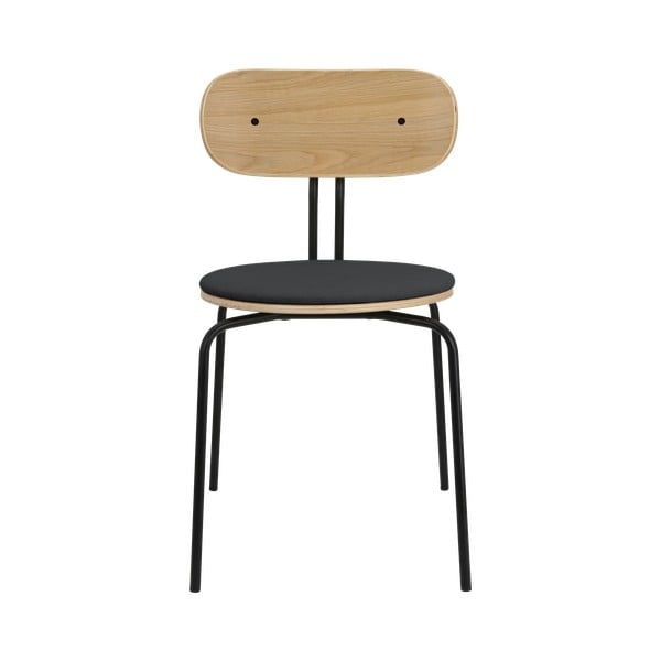 Čierno-antracitová jedálenská stolička Curious – UMAGE-image-2