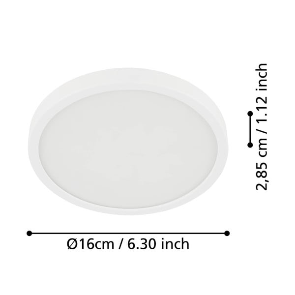 Biele LED stropné svietidlo FUEVA 5 – EGLO-image-2