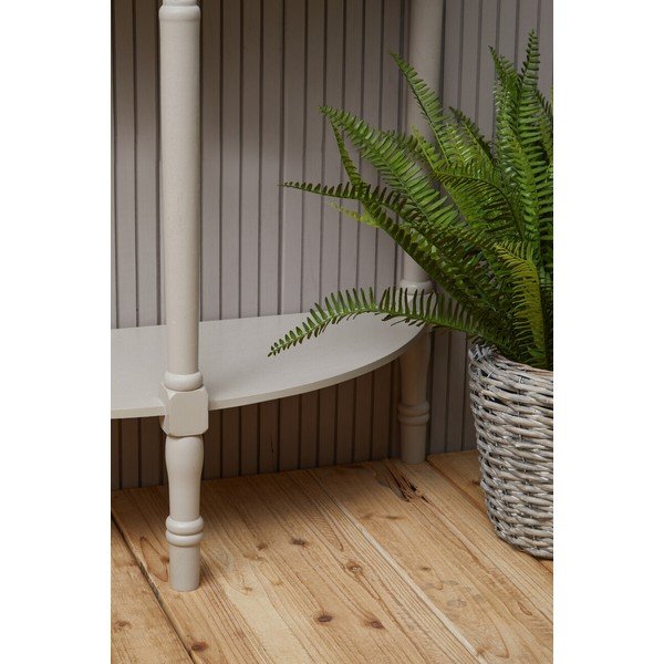 Béžový konzolový stolík z borovicového dreva 30x80 cm Heritage – Premier Housewares-image-2