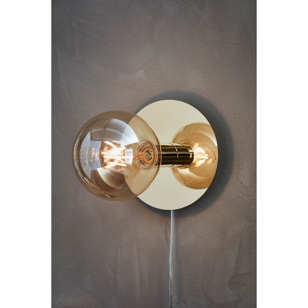 Nástenné svietidlo v bronzovej farbe Disc – Markslöjd-image-1