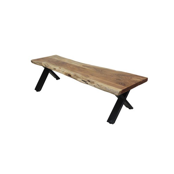 Lavica z akáciového dreva HSM collection Soho, 160 cm-image-1