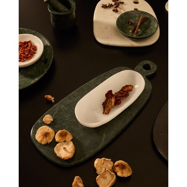 Servírovacia mramorová doštička 20 x 3 cm Obar – Kave Home-image-1