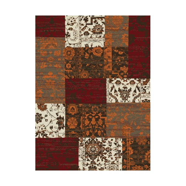 Hnedo-červený koberec Hanse Home Prime Pile, 120 x 170 cm