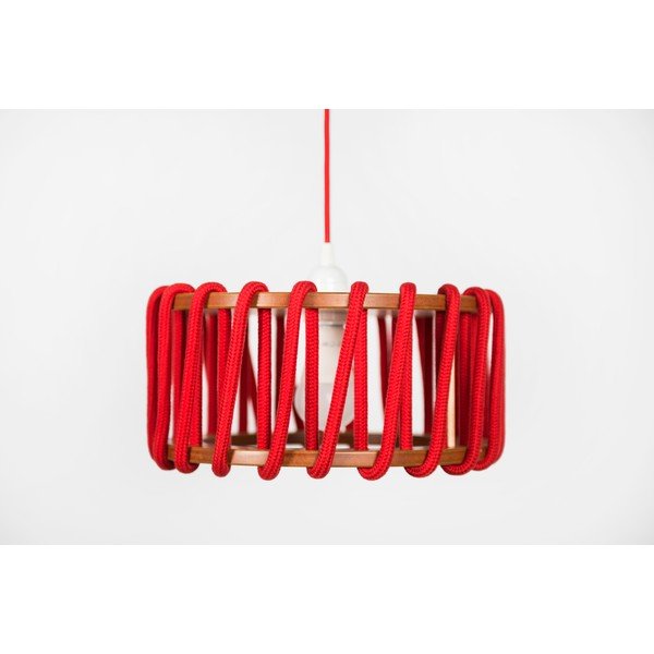 Červené stropné svietidlo EMKO Macaron, 30 cm-image-3