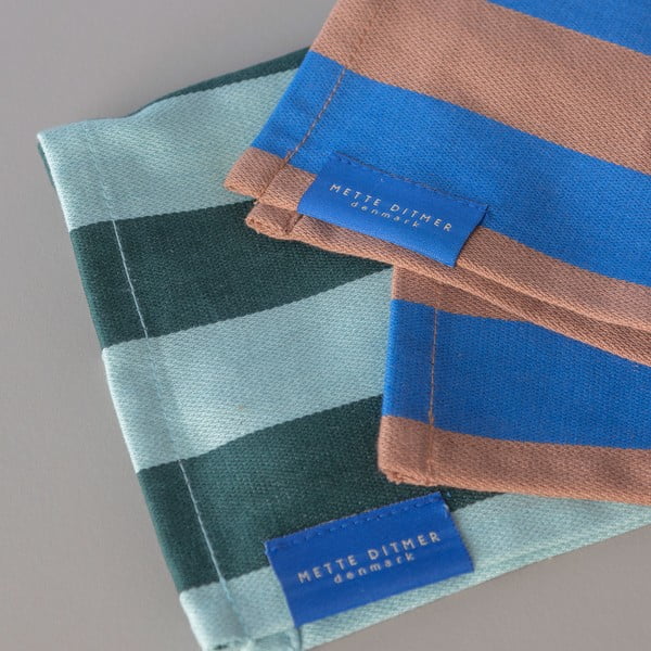 Textilné obrúsky v súprave 2 ks Stripes – Mette Ditmer Denmark-image-2