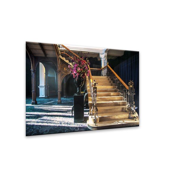 Obraz Styler Glas Modern Blue Curta, 80 × 120 cm-image-2
