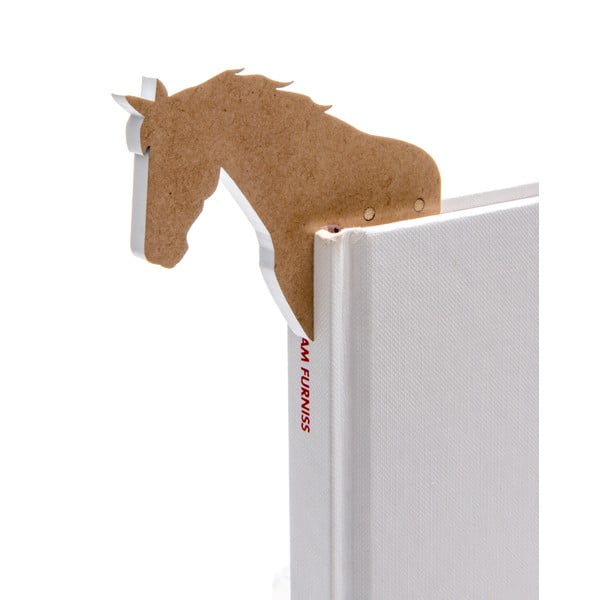 Záložka do knižky v tvare koňa Thinking gifts Woodland