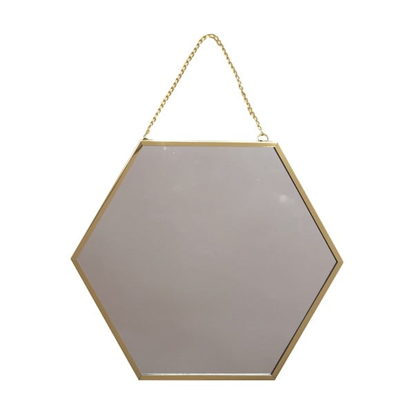 Zlaté zrkadlo Maiko Hexagon