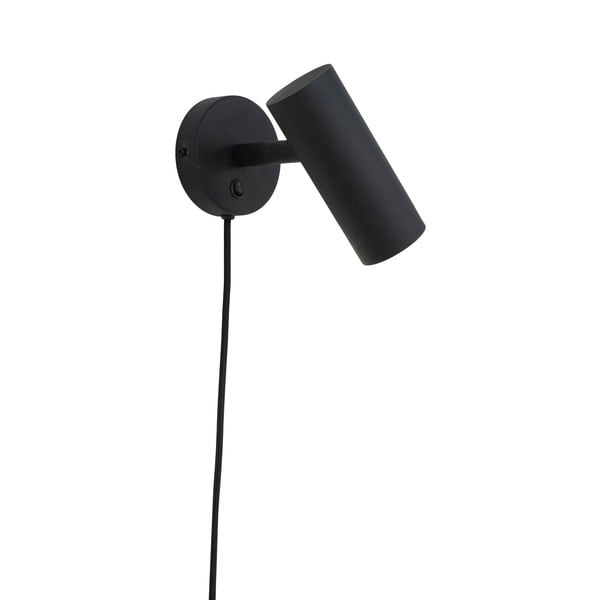 Čierne nástenné svietidlo Paris – House Nordic