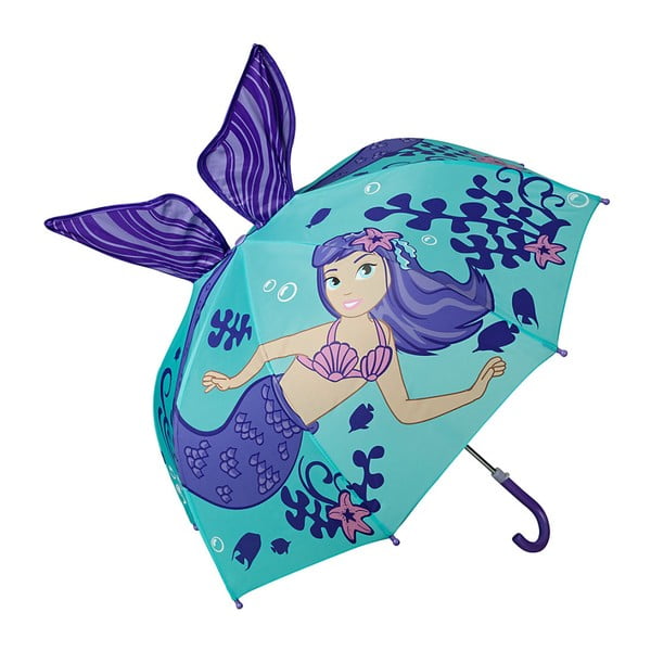 Detský dáždnik s rúčkou Von Lilienfeld Mermaid, ø 73 cm