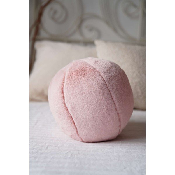 Dekoračný vankúš z mikroplyšu ø 25 cm Top – Mioli Decor-image-3