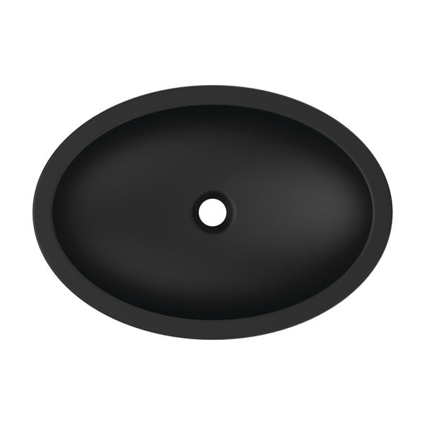 Matne čierne keramické umývadlo 60x42 cm Strada O – Ideal Standard-image-1