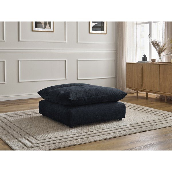 Tmavomodrá ženilková podnožka Neil – Bobochic Paris-image-1