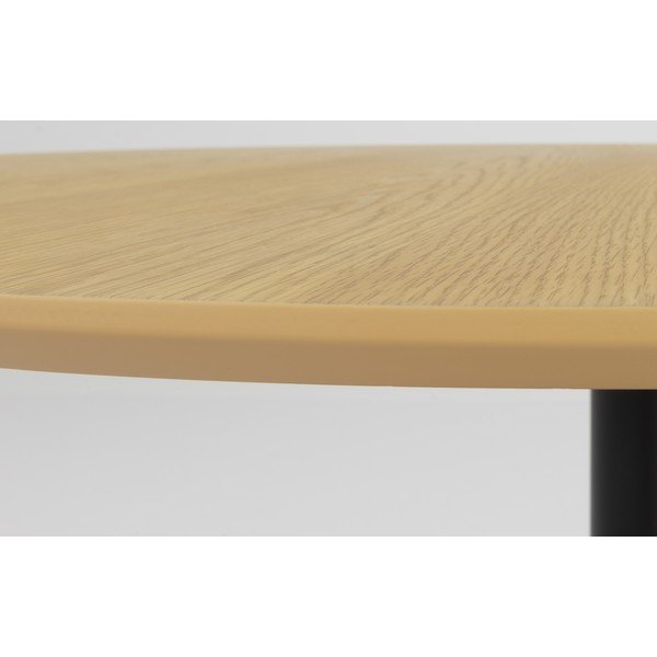 Okrúhly jedálenský stôl s doskou v dubovom dekore ø 110 cm Taco – Tenzo-image-3