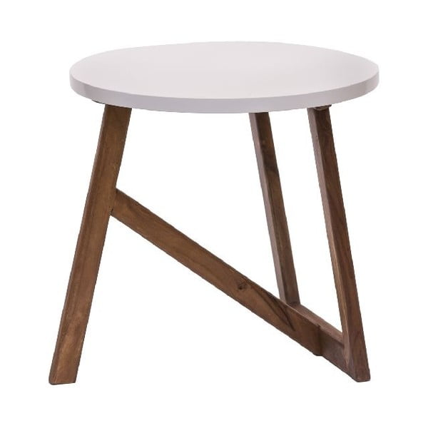 Odkladací stolík Bianco, 50x50 cm
