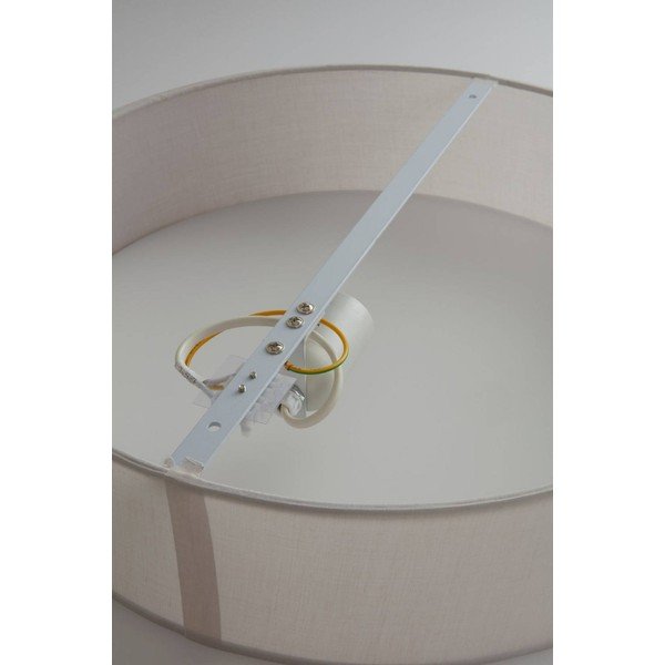 Béžové látkové stropné svietidlo ø 40 cm Allan – Jotex-image-4