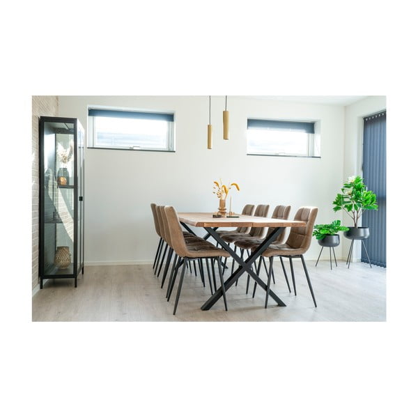 Jedálenský stôl s doskou z dubového dreva 95x240 cm Toulon – House Nordic-image-2