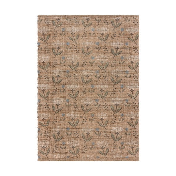 Ručne tkaný koberec s prímesou juty v prírodnej farbe 80x150 cm Arriana – Flair Rugs