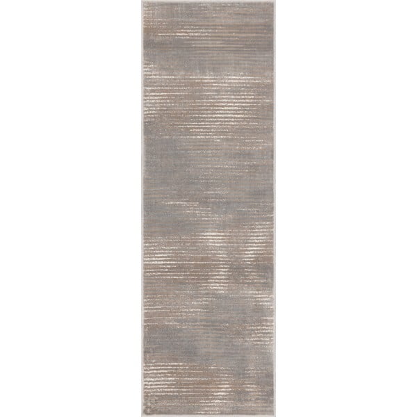 Behúň sivobéžový 80x250 cm Soft Gik P – FD