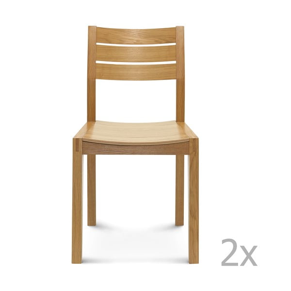 Sada 2 drevených stoličiek Fameg Kaja