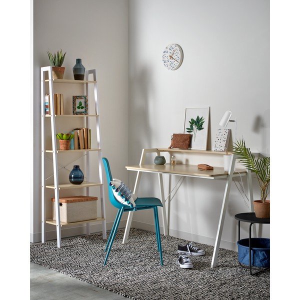 Tyrkysovomodrá jedálenská stolička Kave Home Wassu-image-1