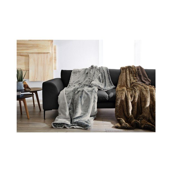 Deka Fur Brown, 150x200 cm-image-1