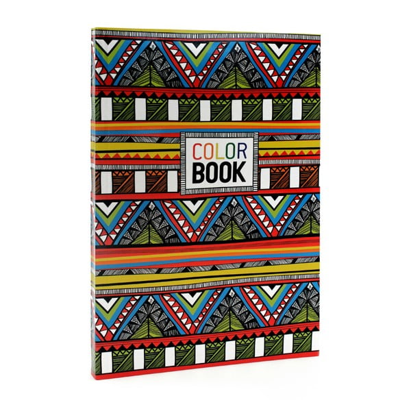 Zápisník s farebnými listami A5 Makenotes Color Book, 115 listov
