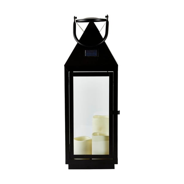 Lampáš s LED sviečkou a solárnym panelom Villa Collection