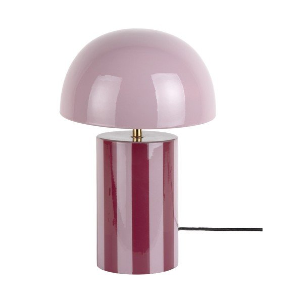 Fialová kovová stolová lampa (výška  34 cm) Rayado – Leitmotiv