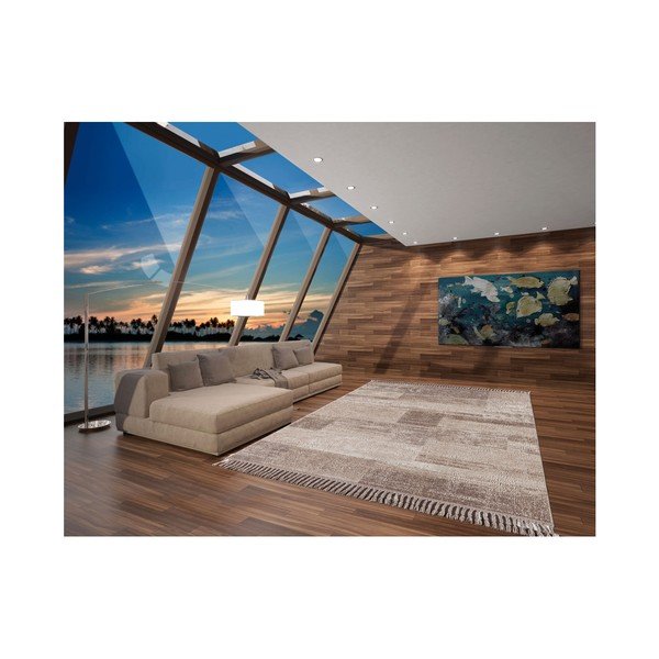 Koberec z vlny Webtappeti Country Gri, 160 x 230 cm-image-1