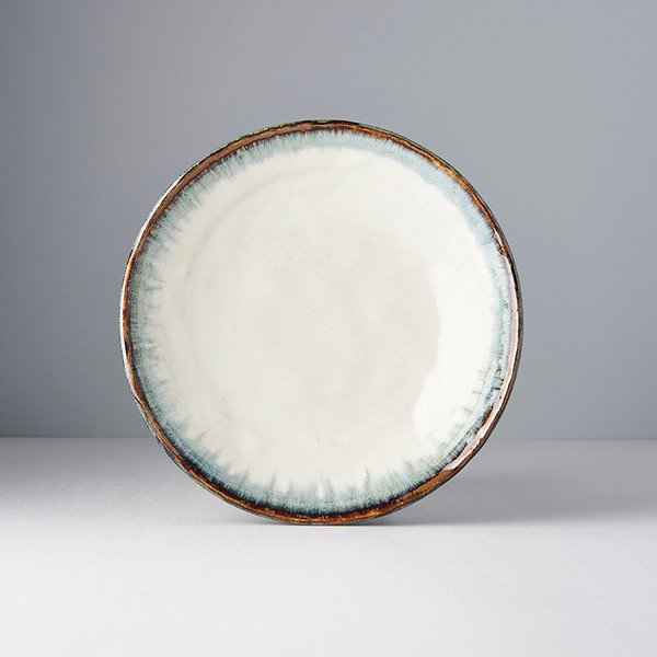 Biely keramický hlboký tanier MIJ Aurora, ø 24 cm-image-1