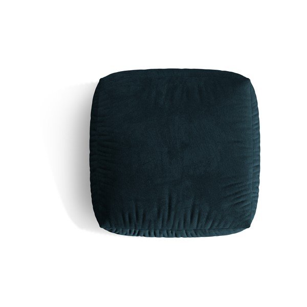 Tmavomodrá zamatová modulárna podnožka Martina – Micadoni -image-2