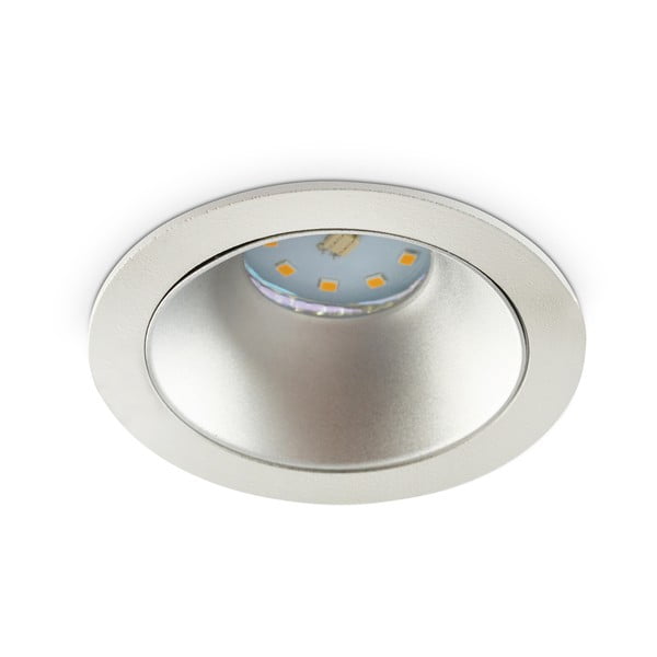Kryt na LED žiarovku Kobi Siena Silver, ⌀ 8,7 cm