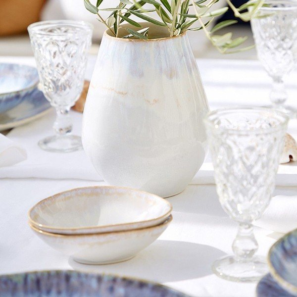 Biela kameninová oválna misa Costa Nova Brisa-image-1