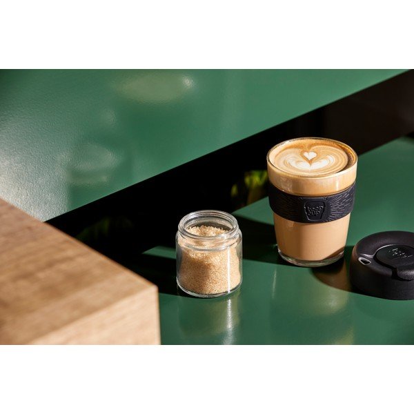 Čierny cestovný hrnček 340 ml Brew Black M – KeepCup-image-1